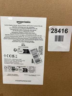 Amazon Basics Cyclonic Bagless Cylinder Vacuum Cleaner Motor — New (other) (photo 4)
