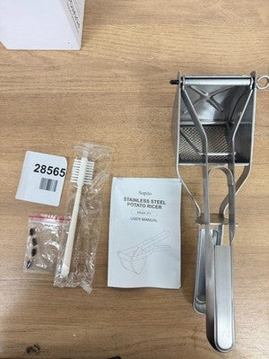 Potato Ricer, Sopito Stainless Steel Potato Ricer Multifunctional Fruit Vegetabl — New (other) (photo 5)