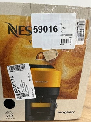 Nespresso Coffee Machine VERTUO POP UP BY Krups, Coconut White, XN920140 — Used (photo 9)