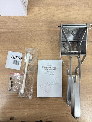 Potato Ricer, Sopito Stainless Steel Potato Ricer Multifunctional Fruit Vegetabl — New (other) (photo 6)