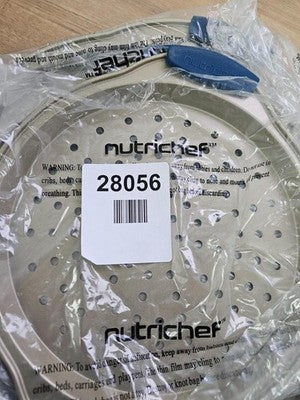NutriChef 3-Piece Pizza Tray Set with Silicone Handles - Round Nonstick PizzaPan — New (other) (photo 3)
