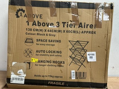 1ABOVE Premium Quality, Alloy Steel 3 Tier Clothes Airer — New (other) (photo 4)