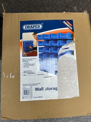 Draper 24 Bin Wall Storage Unit — New (other) (photo 9)