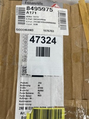 Roto Skylight Blackout White Window Blind Rails — New (other) (photo 4)