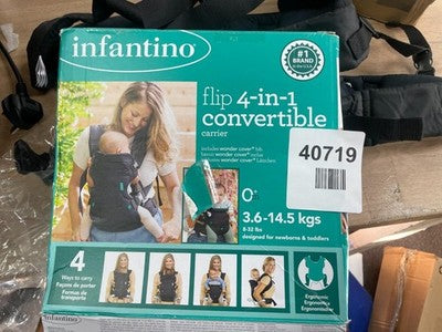 Infantino Flip Advanced 4 in 1 Convertible Baby Carrier Ergonomic Front Back — New (other) (photo 4)