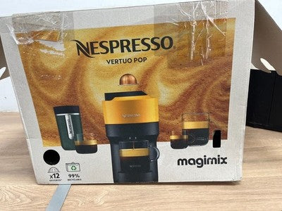 Nespresso Coffee Machine VERTUO POP UP BY Krups, Coconut White, XN920140 — Used (photo 7)