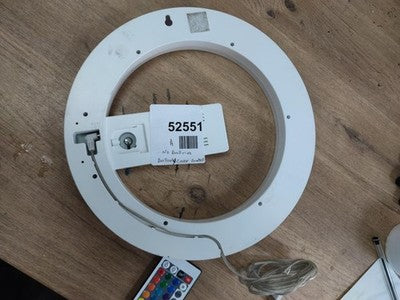 Colorful LED Hookah Lights Show Shisha Ring Lamp Magnet Adsorption with Remote — Used (photo 2)