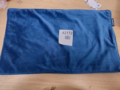Paoletti Blue Odisha White Tiger Print Cushion cover — New (other) (photo 2)