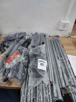 3 Tier Clothes Airer, Folding Stainless Steel Laundry Drying Rack, Adjustable — New (other) (photo 5)