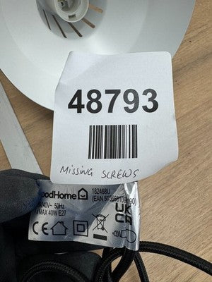 GoodHome Yondair Table Lamp Compatible Table Light Lamp for E27 Bulb — New (other) (photo 6)