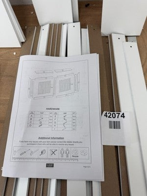 Vida Designs Chelsea Radiator Cover - White - Large — New (other) (photo 3)