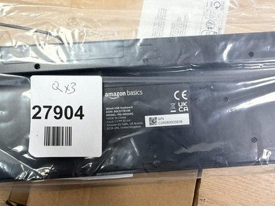Amazon Basics full-size USB wired keyboard for PC laptop computer QWERTY — New (other) (photo 6)