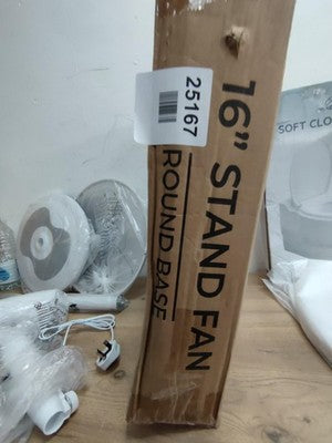 16 inch stand fan round base — New (other) (photo 5)