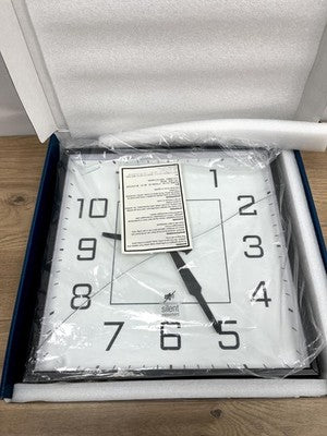 NexTime Wall Clock, Metal, Black, 35cm x 35cm 3294AR — New (other) (photo 2)