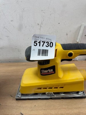 Clarke CON320 320W ORBITAL CORDED SANDER — Used (photo 2)