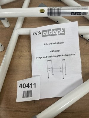 AIDAPT VR205SP Ashford Height and Width Adjustable Toilet Frame — New (other) (photo 5)