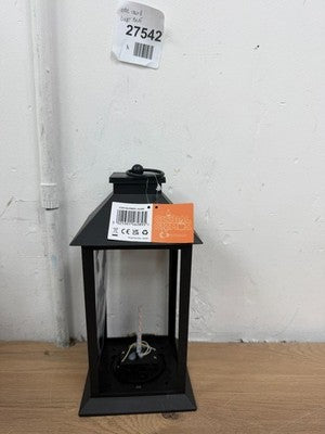 Black Light Up LED Lantern Decoration — New (other) (photo 2)