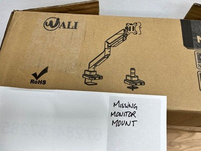 WALI Single Monitor Gas Spring Desk Mount GSM001XL — New (other) (photo 7)