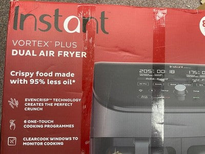 Instant Pot Vortex Plus Dual Basket Air Fryer, 1700W, 7.6L - Black — Used (photo 5)