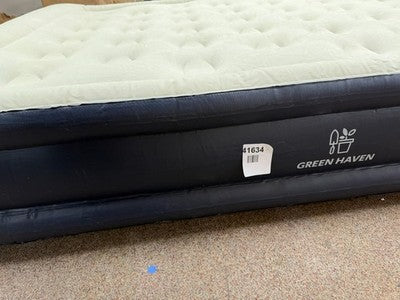 Green Haven King Size Air Bed with Built-in Electric Pump – Self-Inflating Blow — New (other) (photo 2)
