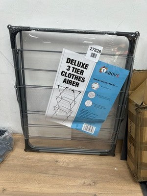 1ABOVE 3 Tier Clothes Airer, Indoor and Outdoor Clothes Drying Rack — New (other) (photo 2)