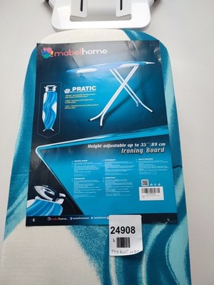 Mabel Home Ironing Board Solid Steam Iron Rest Adjustable Height Extra Cover — New (other) (photo 3)