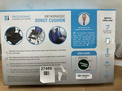 ERGONOMIC INNOVATIONS Donut Cushion for Coccyx Pain Relief and Hemorrhoids Donut — New (other) (photo 3)