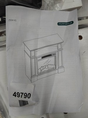 YITAHOME Electric Fireplace, White Electric Fire and Surround 18 inch Heating Mo — New (other) (photo 3)