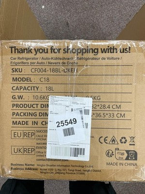 EUHOMY 18L Camping Fridge Freezer — New (other) (photo 4)