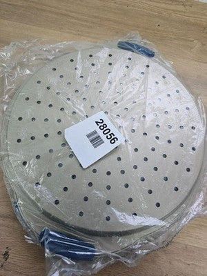 NutriChef 3-Piece Pizza Tray Set with Silicone Handles - Round Nonstick PizzaPan — New (other) (photo 2)