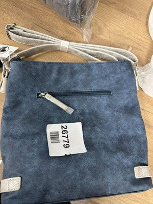 Rieker Cherish Women's Messenger Bag - Vegan Leather Blue — New (other) (photo 2)