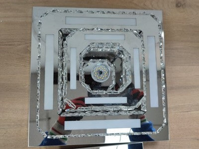 2 Pc Mini Chandalier Chrystal Ceiling Light Fixture LED - Read Description — New (other) (photo 7)