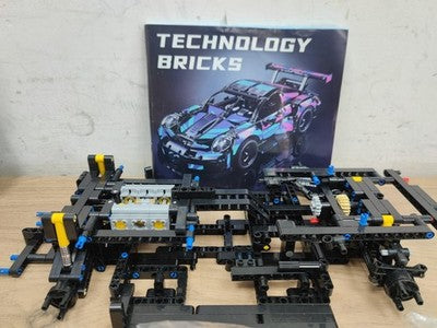 1580 PCS Technical Porche 911 Sports Car Model Building blocks set racing car — New (other) (photo 6)