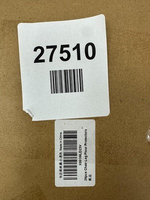 28Pcs Chair Leg Floor Protectors, Round Chair Feet Cover for Hardwood Floors — New (other) (photo 2)