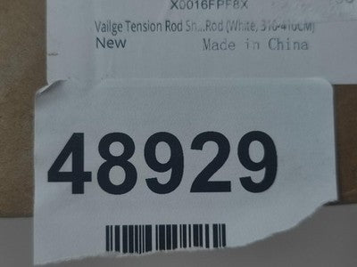 Tension rod heavy duty -White — New (other) (photo 5)