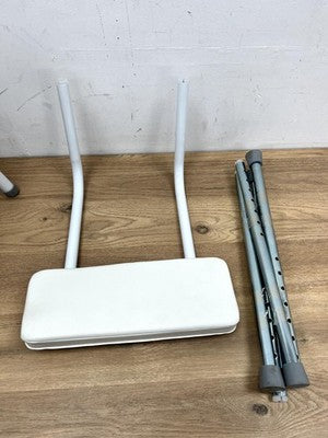 NRS Healthcare Height Adjustable Malvern Perching Stool Padded Seat — Used (photo 2)