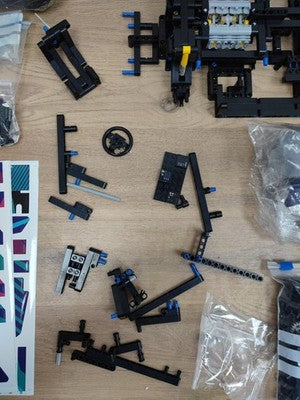 1580 PCS Technical Porche 911 Sports Car Model Building blocks set racing car — New (other) (photo 3)