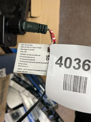 HOMCOM 5′ Artificial Pre-lit Christmas Tree CW-100LC-31V-T(830-771V70GN) — New (other) (photo 5)