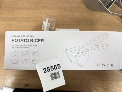 Potato Ricer, Sopito Stainless Steel Potato Ricer Multifunctional Fruit Vegetabl — New (other) (photo 9)