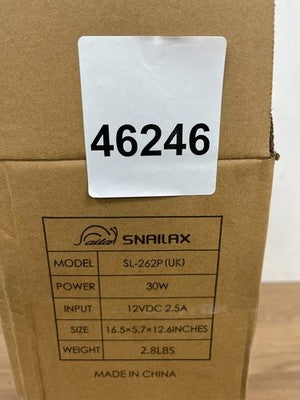 Snailax Back Massager Memory Foam Cushion With Heat SL-262P-UK — New (other) (photo 3)