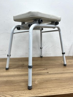 NRS Healthcare Height Adjustable Malvern Perching Stool Padded Seat — Used (photo 4)