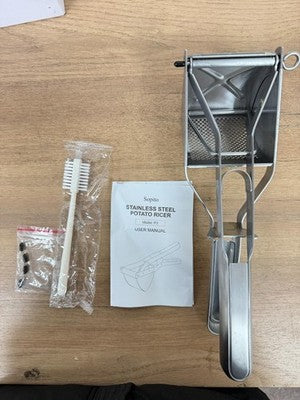 Potato Ricer, Sopito Stainless Steel Potato Ricer Multifunctional Fruit Vegetabl — New (other) (photo 2)