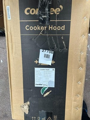 COMFEE' 60 cm Chimney Hood 60M77 Class A+++ Stainless Steel Extractor Hood — New (other) (photo 5)
