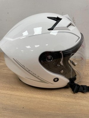 Sena Outstar S Motorcycle Helmet White Gloss — New (other) (photo 4)