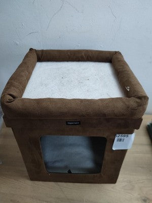 Collapsible Cat House Box Brown — Used (photo 4)