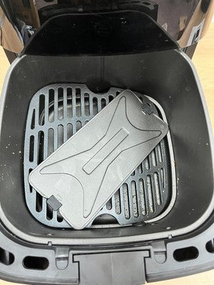 Tefal EY801827 2-in-1 Digital Air Fryer & Grill EasyFry 6.5L 1830W Black — Used (photo 4)