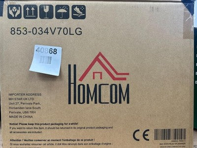HOMCOM Clothes Steamer, Garment Steamer Clothing Wrinkle Remover, Grey — New (other) (photo 2)
