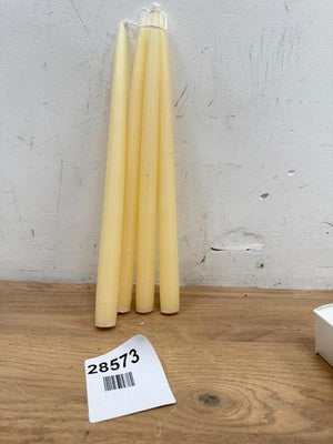Neptune Nightingale Tapered Dinner Candles, Pack of 4, Calico — New (other) (photo 2)