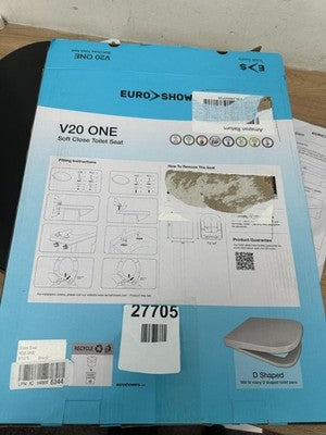 Euroshowers V20 Square Toilet Seat — New (other) (photo 10)