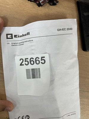 Einhell GH-EC 2040 2000W Tooless Electric Chainsaw — New (other) (photo 3)